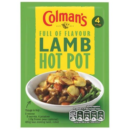 Colman's Sachets Lamb Hotpot