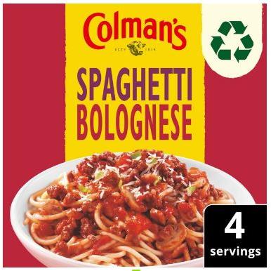 Colman's Sachets Spaghetti Bolognese