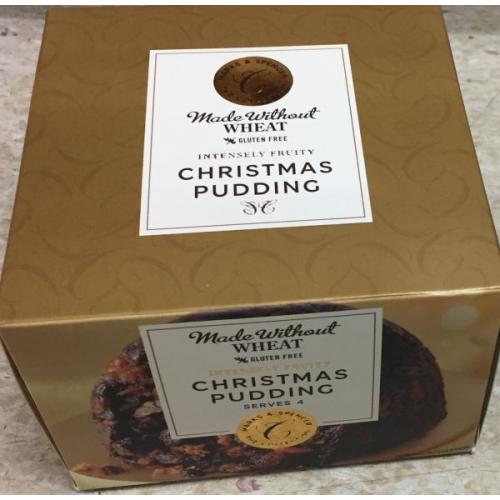M&S Gluten Free Xmas Pudding