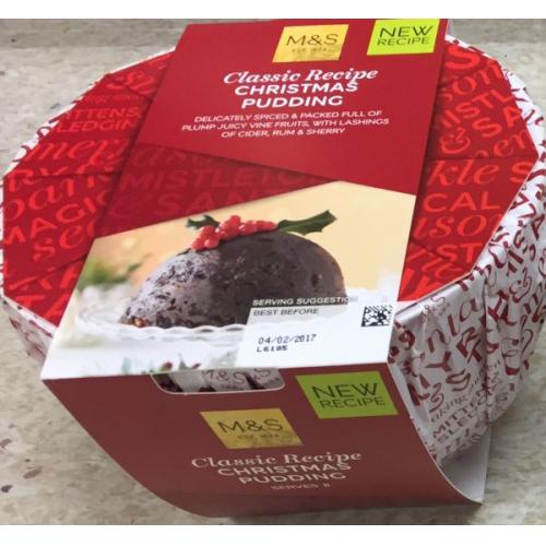 M&S Classic Pudding