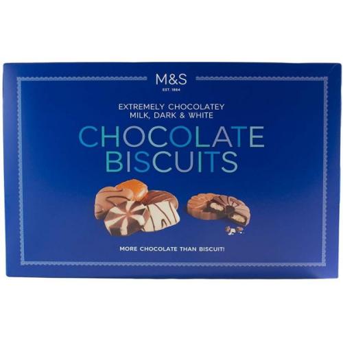 X M&S Extremely Milk, Dark and White Biscuits 12 x