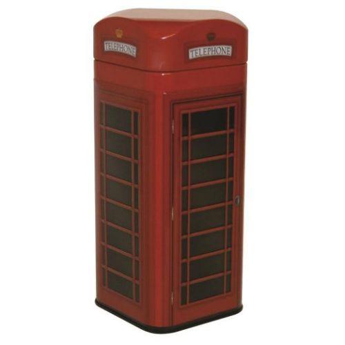Grandma Wilds Telephone Box Tin (Mini Shortbread Bites)