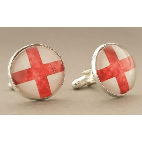 Cufflinks - St. Georges' Flag