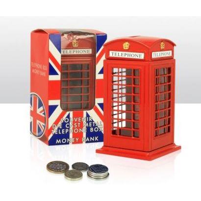 T - Telephone Box Money Box 1 x 12