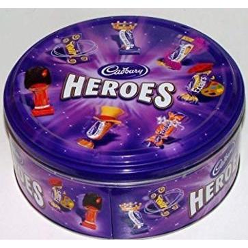 Cadbury Heroes Nationwide Tin