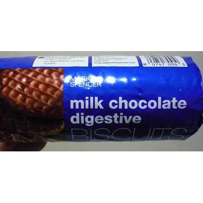 M&S Digestives Milk Chocolate