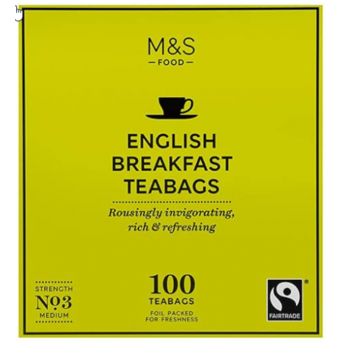 M&S Tea Bags English Breakfast