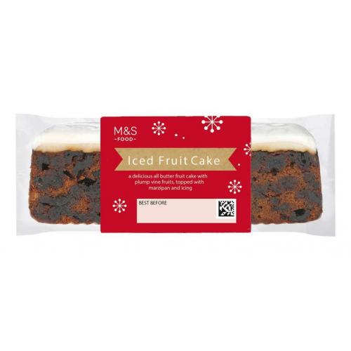 M&S Classic Iced Fruit Cake
