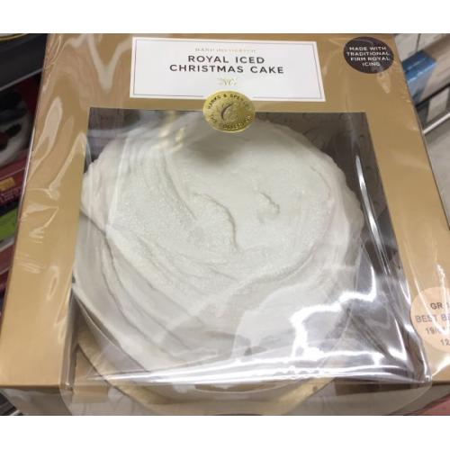 M&S Royal Iced Xmas Cake