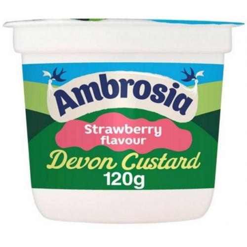 Ambrosia Devon Custard Pot Strawberry