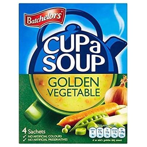 Batchelors Cupa Soup Golden Vegetable 9 x 4pk x 82g