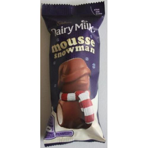 Dairy Milk Snowman Mousse Vanilla