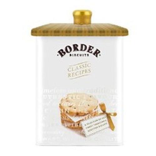 Border Biscuit Barrel Tin
