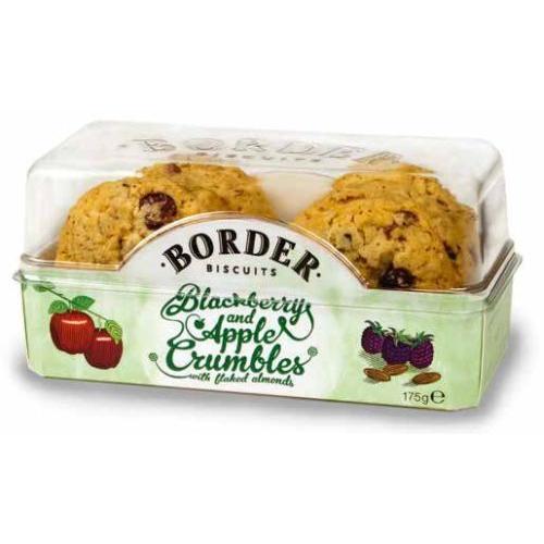 Border Blackberry and Apple Crumble Cookie