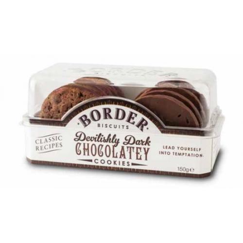 Border Devilishly Dark Chocolatey Cookies