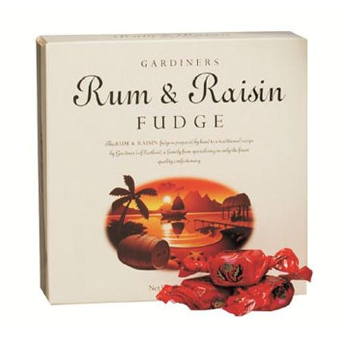 Fudge Carton Rum & Raisin
