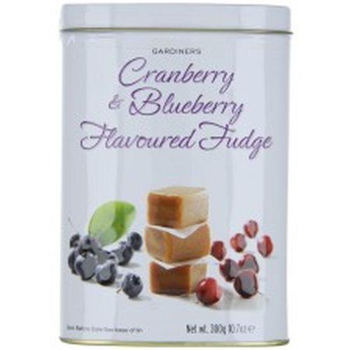 Fudge Tin Luxury Cranberry Blueberry