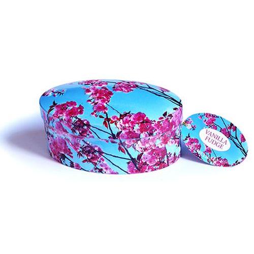 Fudge Tin Oval Vanilla Blossom