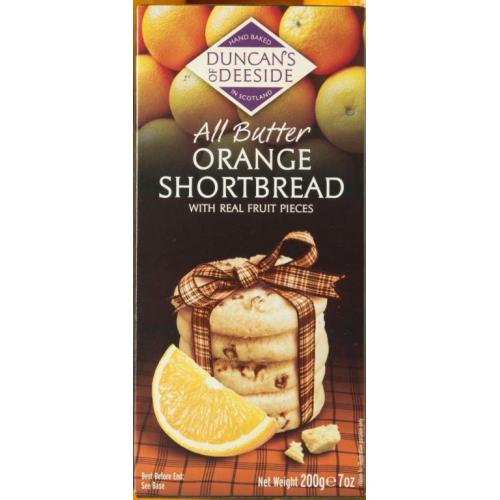 Duncan's Duncans Shortbread - All Butter Orange Shortbread