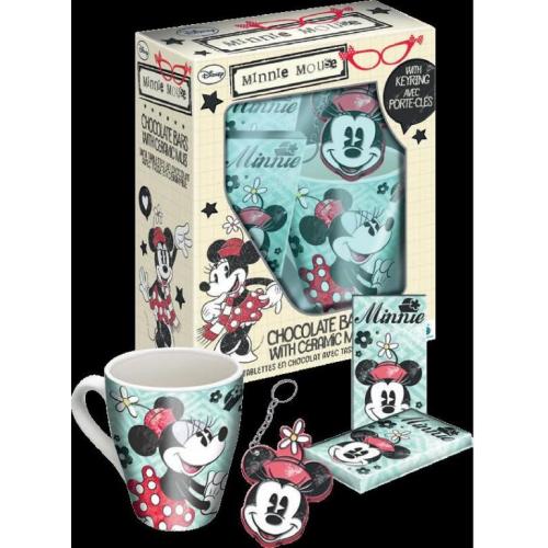 CHOC BARS WITH CERAMIC MUG - MINNIE MOUSE