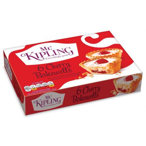 Cherry Bakewells 10 x 6pk