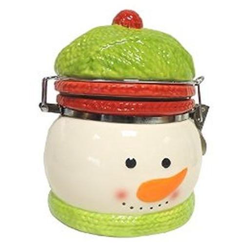 Ceramic Snowman (Mini all Butter Shortbread Bites)