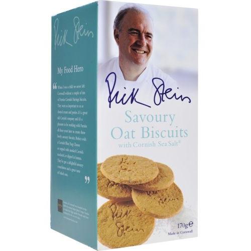 Savoury Oat Biscuits with Cornish Sea Salt
