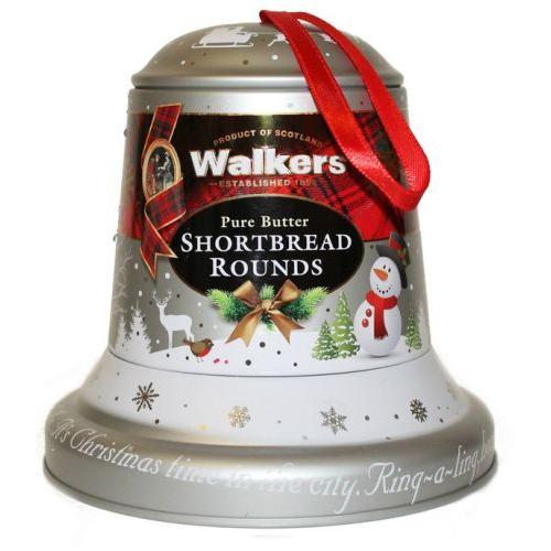 Christmas Bell Tin (Mini Shortbread Rounds)