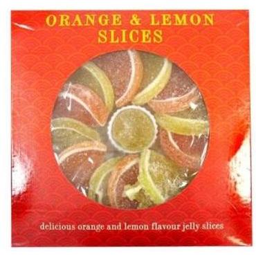 Orange and lemon slices