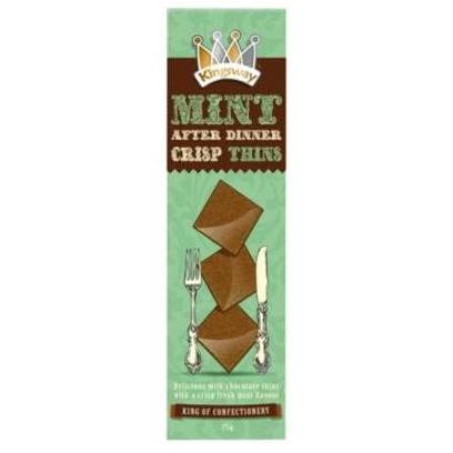 Crispy Mint Thins