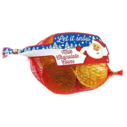 Coins - Milk Chocolate in Nets (boxes)