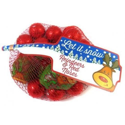 Milk Chocolate Xmas Reindeer Nets