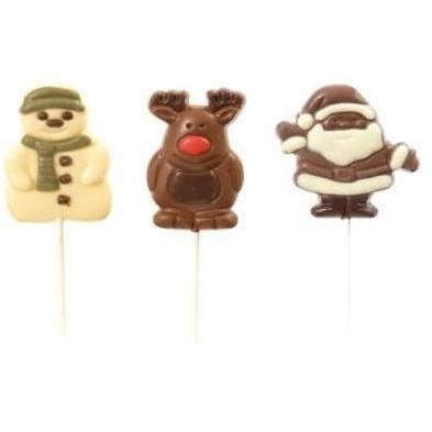 Xmas Chocolate Lollies