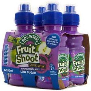 Fruit Shoot Apple/BlackCurrant 4Pk