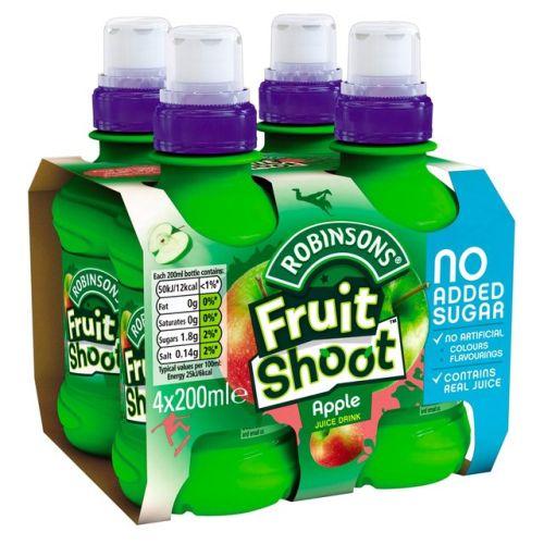 Fruit Shoot LS Apple 4 Pk