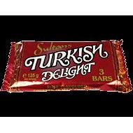 Sultans Milk Chocolate Rose Turkish Delight Bars 20 x 3 x 45g