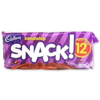 Cadbury Snack Sandwich 36 x 6's