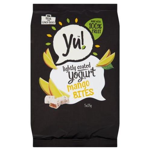 Yogurt Coated Fruit Pieces Mango