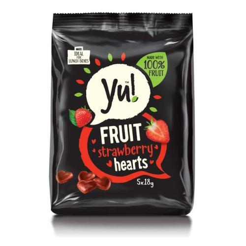 Fruit Shapes Strawberry Hearts