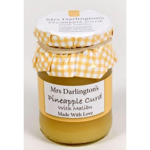 Pineapple Curd with Malibu