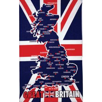 Tea Towels - Great Britain & Union Jack