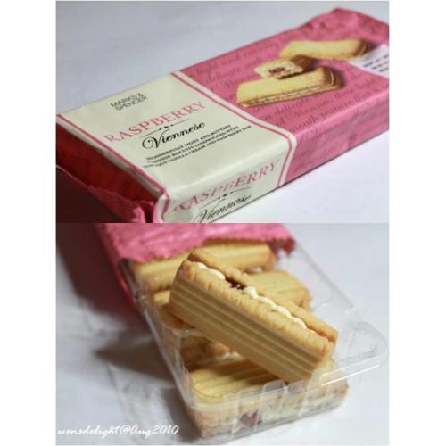 M&S Raspberry Viennese