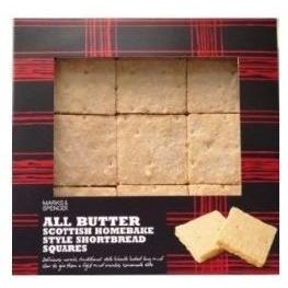M&S Shortbread Squares