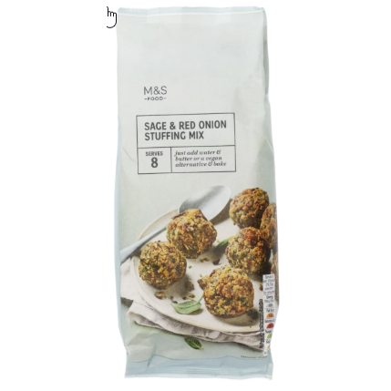 M&S Sage And Onion Stuffing Mix