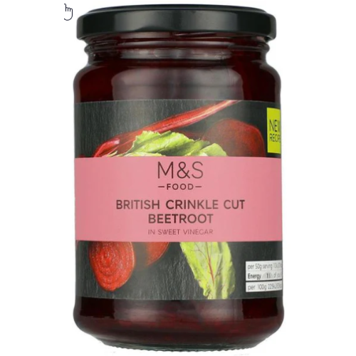 M&S Crinklecut Beetroot