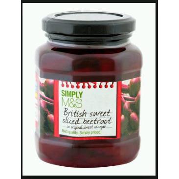 M&S Sliced Beet In Sweet Vinegar