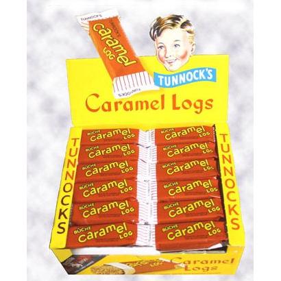 Caramel Logs Display Case