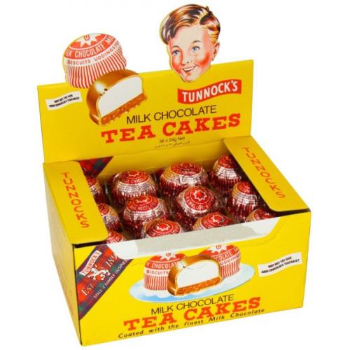 Milk Chocolate Teacakes