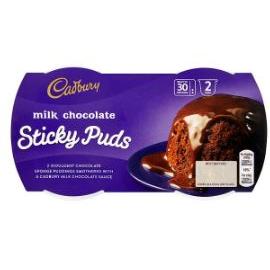 FP Cadbury Chocolate Sponge Pudding 4 x