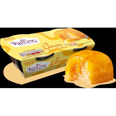 Mr. Kipling Cakes Lemon Sponge Pudding 4 x
